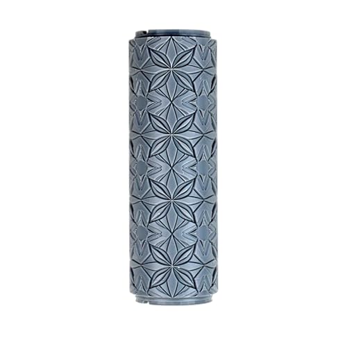 Lattice Bloom Clay Texture Roller 4" for Polymer Clay - color: Lattice Bloom Roller