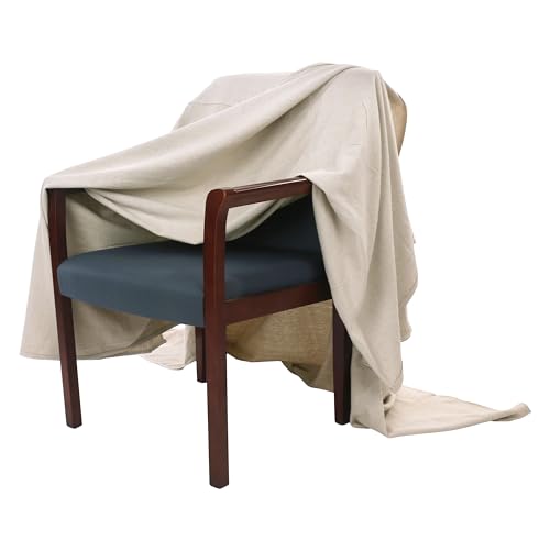 EZ Drop Painter's Large Canvas Fabric Drop Cloth for Painting (6 ft. x. 9 ft.) - size: 6 ft. x 9 ft.