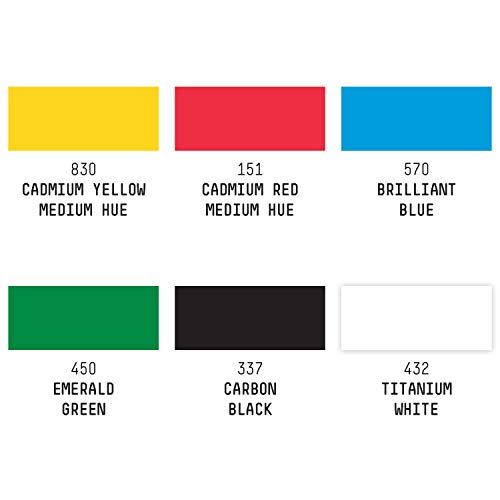 Liquitex Professional Paint Marker Set, 6 Piece, Classics - style: Classics Wide 6 Set