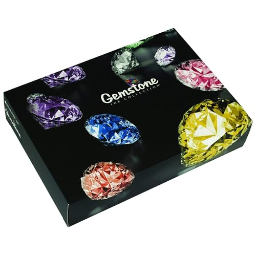 Monteverde USA Gemstone Ink Collection Gift Set – 10 Brilliant Fountain Pen Inks, 30ml Bottles, Vibrant & Rich Colors - color: Gemstone