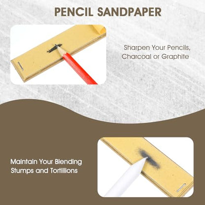 13 Pcs Blending Stumps for Drawing, Portable Lightweight Oil Pastel Blending Tools for Charcoal Graphite Sketch Draw, Reusable Practical Drawing Tools for Artists Beginners