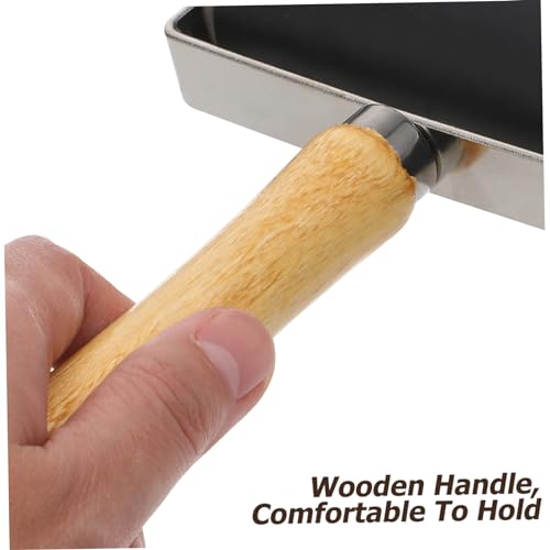 KONTONTY Ink Roller Tool Set 10cm Printmaking Rubber Roller Stamping Tool for Crafts Wallpapers