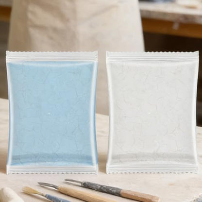 Eco Resin Casting Powder - 100g Easy Mixing Water Activated | Clay Hand Molding Kit Plaster Powder - for Mold Making Hand Sculpture Home Decor Beginners Couples