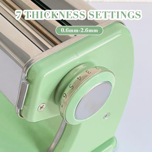 KEOKER Clay Press Machine, Polymer Clay Press Machine for Making Clay Earrings, Polymer Clay Tools, Polymer Clay Roller Machine - color: Avocado green
