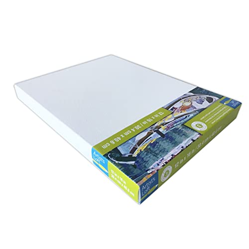 Artist's Loft Level 3 Gallery Wrapped Heavy Duty Canvas, 12 Pack - size: 12\ x 16\
