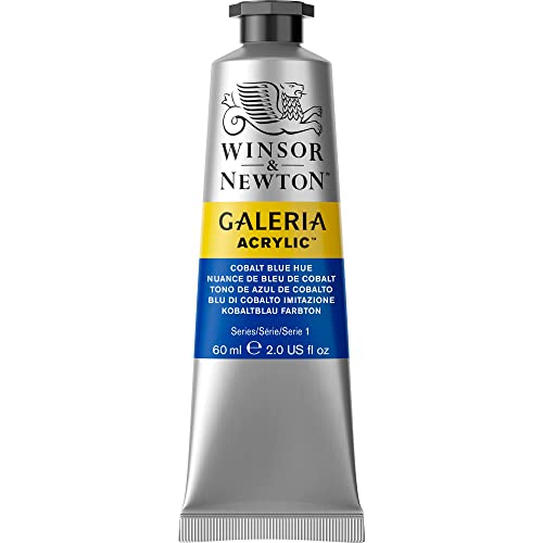 Winsor & Newton Galeria Acrylic Color, 60ml (2-oz) Tube, Cobalt Blue Hue - color: Cobalt Blue Hue, style: 2-oz Tube