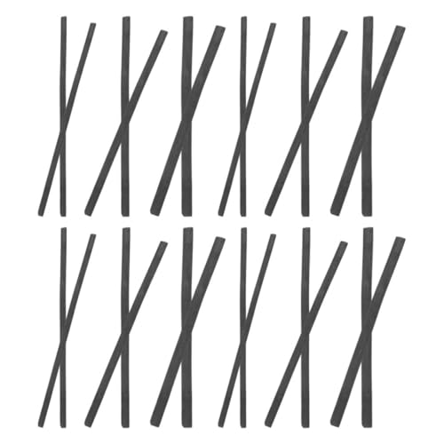 Gadpiparty 25pcs Willow Compressed Charcoal Sticks Drawing Media for Artists and Students, 5-7mm Natural Vine Charcoal Sketching Supplies for Hobbyist and Professional Use