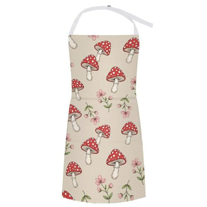 Cooking Apron for Adults with Pockets, Waterproof Oil Resistant Bib for Kitchen Restaurant BBQ Baking - color: Style (335)