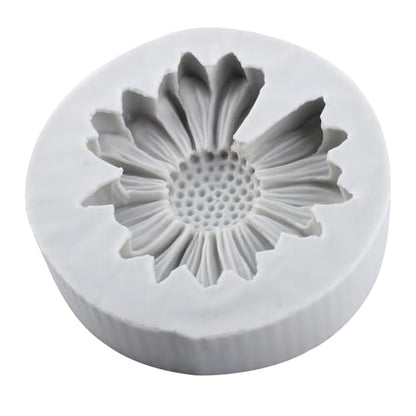 Chrysanthemum Flower Polymer Clay Mold Chrysanthemum Silicone Molds Daisy Flower Mold for DIY Crafts Air Dry Clay Plaster Epoxy Resin Casting Jewelry Making - color: Style G
