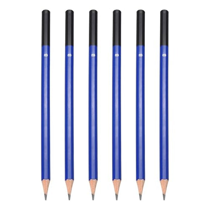 PATIKIL B Drawing Pencils, 6PCS Sketch Pencils for Drawing, Art, Classroom, Office, Home, Gifts - size: 1 Count (Pack of 1), style: B