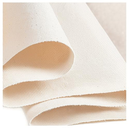 100% Cotton Canvas Fabric by the Yard – 63" x 3 Yards (7 oz) – Duck Canvas Fabric for Sewing, Painting & DIY Projects - size: 3 Yards+ (63''x 120'')