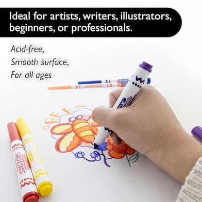 BAZIC Sketch Book 30 Ct. 8.5" X 11", Spiral Side Bound Sketchbook Drawing Pads, Sketching Paper Coloring Book for Artist Kids School, 1-Pack | 30-sheet spiral sketch book, smooth drawing paper for sketching, shading