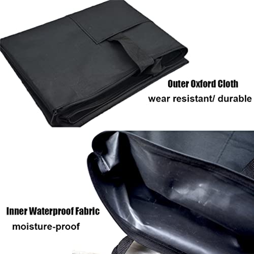 TOPOQ Art Portfolio Bag Waterproof Art Supply Storage Bag Artist Bag A2 Drawing Board Bag Canvas Art Tote Bag Sketchbook Carrying Bag Art Supplies Carry Case Shoulder Bag 20.5x14inch