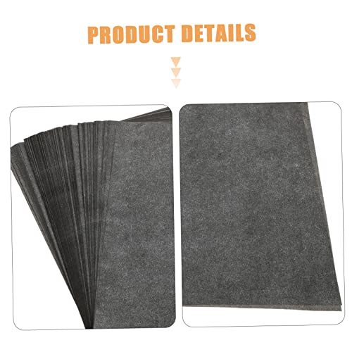 HOMSFOU A4 Graphite Carbon Transfer Tracing Paper 100 Sheets for Artists and Students Portable Drawing and Copy Paper for Sketching and Craft Projects