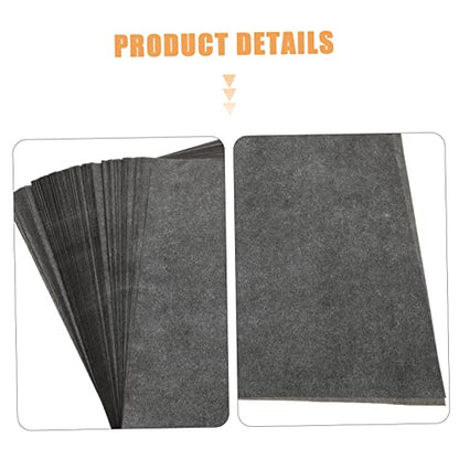 HOMSFOU A4 Graphite Carbon Transfer Tracing Paper 100 Sheets for Artists and Students Portable Drawing and Copy Paper for Sketching and Craft Projects