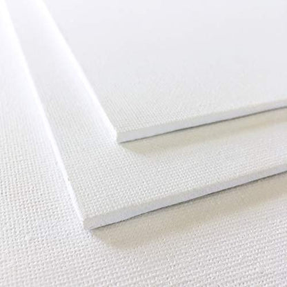 milo Canvas Panel Boards for Painting | 11x14 inches | 24 Pack of Flat Canvas Panels, Primed & Ready to Paint Art Supplies for Acrylic, Oil, Mixed Wet Media, & Pouring, Bulk Painting Party Pack - size: 11"x14" Pack of 24