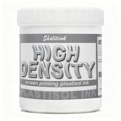 Shaliteink® Screen Printing Plastisol Ink High Density - Highly Opaque Screen Printing Ink for Cotton, Polyester and Other Fabrics (32oz.) - color: High Density, size: 32 fl oz