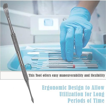 Set of 17 Dental Spoon Excavators Plugger Restorative Composite Filling Tooth Cavity Carious Decay Removal Double Ended Instruments