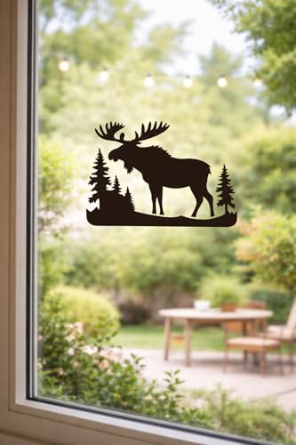 Moose Stencil – Wildlife Animal Art Stencil for Painting, Crafting and DIY Projects - style: Moose
