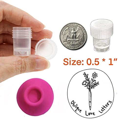 Empty Ink Well with Lid, Dip Pen Rest, Nib Tin Organizer for Calligraphy