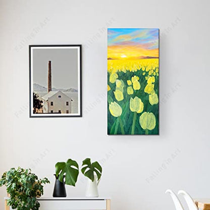 Falling in Art Unfinished Birch Wood Panels Kit for Painting, Wooden Canvas 2 Pack of 12x24’’ Studio 3/4’’ Deep, Cradle Boards for Pouring, Art, Crafts, Burning and More - size: 12'' x 24''