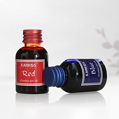 3PCS Calligraphy Pen Ink, Fountain Dip Pen Ink Set Non-Carbon Drawing Writing Art Craft Calligraphy Inks Bottles, Glass Dip Pen Ink 30ml - color: Black, size: 3 Pack