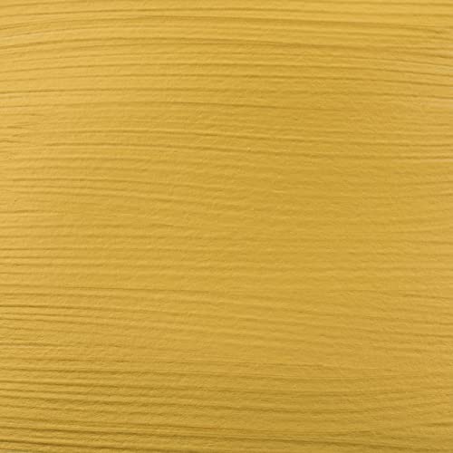 Amsterdam Standard Series Acrylic Tube 120 ml Light gold 802 (17098022) | Vibrant Color with Acrylic Resin Binder, High Lightfastness, Water-Based, Strong Coverage, Visible Brush Strokes - color: Light Gold, size: 4.05 Fl Oz (Pack of 1)