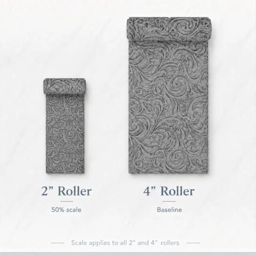 Dragonfly Clay Texture Roller 4" for Polymer Clay - color: Dragonfly Roller
