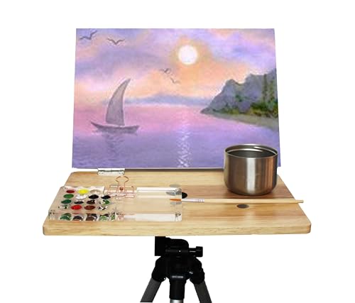 Magnetic Sketch Easel Plein air easels Plein air watercolorist Camera Tripod easels Sketch fits on a Camera Tripod (Easel and Easy-dismantling)