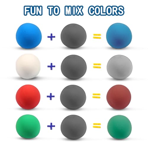 ifergoo Gray Air Dry Clay, DIY Creative Modeling Clay for Kids, Super Light Magic Foam Clay for Kids Age 3-12, Soft, No-Sticky & Non-Toxic, Molding Clay for School Art & Craft Project(Gray 100g/3.5oz) - color: Gray/100g