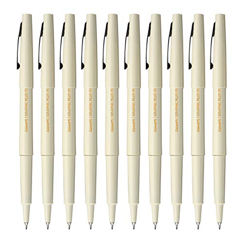 Luxor Graphic Micro Pen Blue Bopp Pouch (pack of 10 pen) - color: Blue