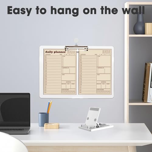 10 Pcs Back to School Writing Slant Boards with Stand, Adjustable Desktop Whiteboard, Dry Erase Clipboard, Reusable Handwriting Practice for Reading, Writing, Drawing and Studying