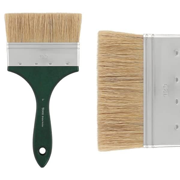 Creative Mark Bonn Bristle Blend Mottler Brush - Mottler Synthetic Hair Paint Brush for Large Scale Work, Acrylic or Oil Paint, and Artists - 5 Inch - size: 5 in