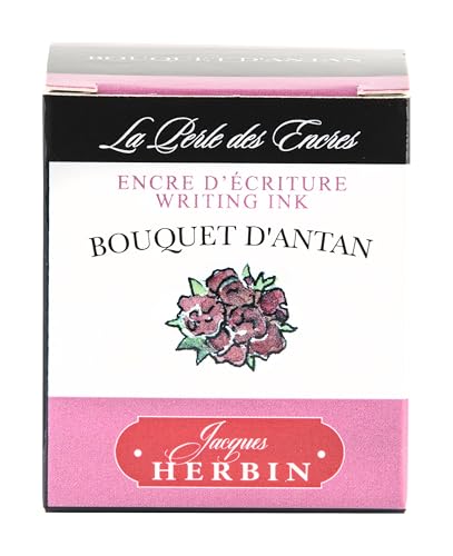 Herbin Fountain Pen Ink - 30ml Bottled - Bouquet d'Antan - color: Bouquet D'antan, size: 1 fl oz