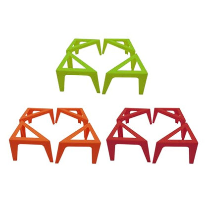 4PCS Plastic Canvas Stands For Fluid Acrylic Pouring Paints - Painter Stand & Canvas Pouring Support For Art Students - color: A