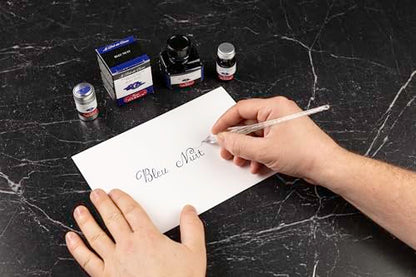 Herbin Fountain Pen Ink 30Ml Bleu Nuit - color: Night Blue, size: 1 fl oz