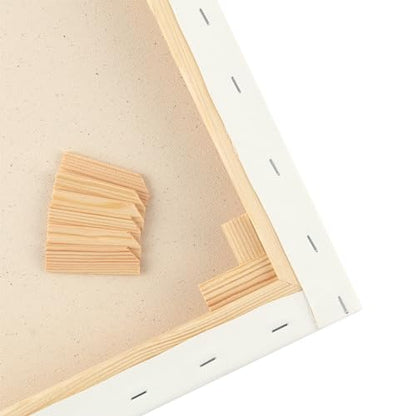 SoHo Urban Artist, 14x18 Heavyweight Stretched Cotton Canvas for Painting - 1.5" Deep- 3 Pack, Triple Primed, 100% Cotton Canvas, Archival, Universal Primed for Oil, Acrylic, Alkyd, Mixed Media - size: 14"x18"