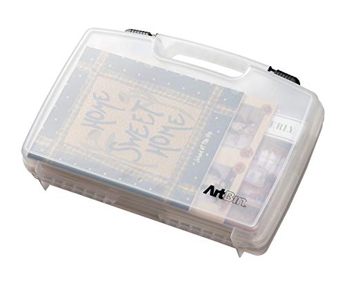 ArtBin 17 inch 8017AB Quick View Carrying Case, Portable Art & Craft Organizer with Handle, 1 Plastic Storage Case - 17" Standard Base Open Core - size: 17 inch - Standard