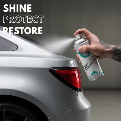 ERA Paints 2K High Gloss Clear Coat Spray/Aerosol Can – Professional Quality & Finish - Easy to Use – Best Value (4 Spray Can) - style: 4 Spray Can