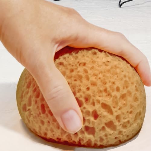 Knockdown Texture Sponge, Large 5.5x4.6x2.6'' Drywall and Wall Patch Ceiling Texture Sponge, Texture Patch Sponges Home Decor for Repair DIY Painting Ceiling (1 Pack)