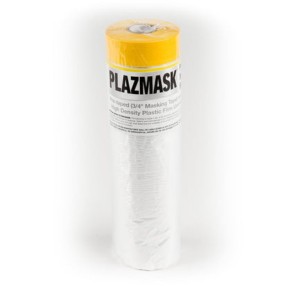 Pre-Taped Masking Film (1 Roll, 6-Feet X 65-Feet) - size: 6-Feet X 65-Feet, style: 1 Roll