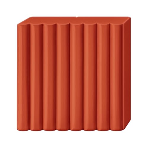 STAEDTLER Polymer Modelling Clay - FIMO Professional - Oven Bake Clay - Terracotta, 57g - 1 Block, 8040-74 - color: Terracotta