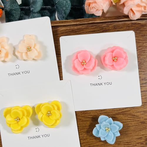 Xaekicr A2-3-1-Handmade Jewelry Pendant Crafting Kit,Flower Plastic Molds Set, DIY Polymer Clay Printing Tools - color: Y color