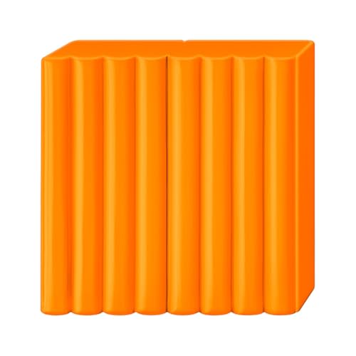 STAEDTLER FIMO Professional 8040 Oven Hardening Modelling Clay, Especially for Professionals and Artists, Single Product Orange, 8040-4 - color: Fimo Professional Modelling Clay 57g Orange