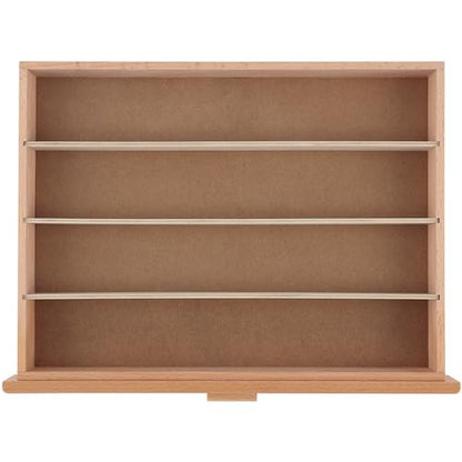 HG Art Concepts Artists Storage Chests - Premium Studio Organizer for Paint Tubes, Brushes, Pencils, Markers, & More! - Deluxe 3 Drawer - size: 3 Drawer Deluxe