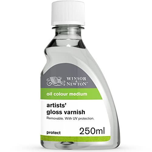 Winsor & Newton Professional Artists' Gloss Varnish, 250ml (8.4-oz) Bottle - color: Gloss Varnish, style: 8.4-oz Bottle