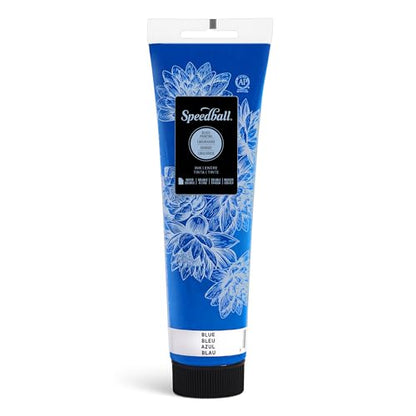 Speedball Water-Soluble Block Printing Ink, 5-Ounce Tube (Blue) - color: Blue, size: 5 fl oz