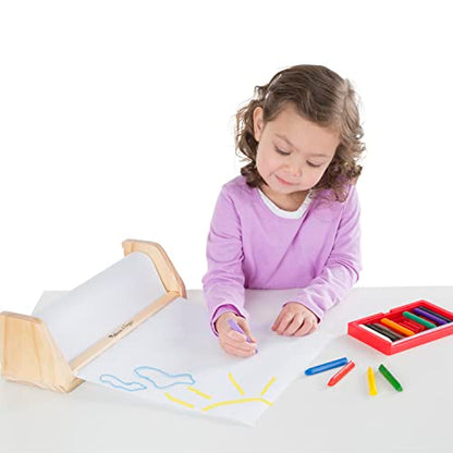 Melissa & Doug Tabletop Easel Paper Roll (12 inches x 75 feet), 3-Pack