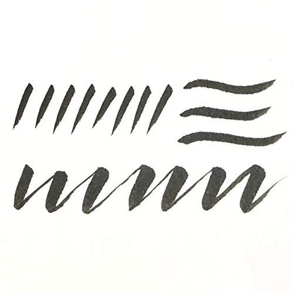 Kuretake Bimoji Fude Pen Large, Soft brush tip, brush tip marking fude brush pen, for Calligraphy, lettering, illustration, Professional, Made in Japan - style: Large(Soft brush tip)