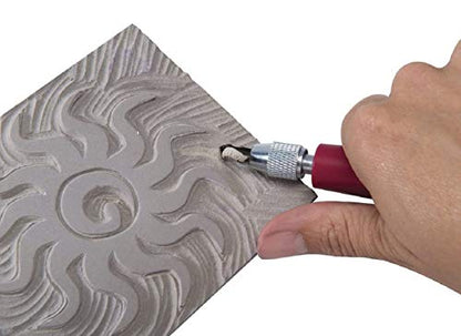 Speedball Red Baron Unmounted Linoleum Block, 12-Inch x 12-Inch Battleship Grey - size: 12" x 12"